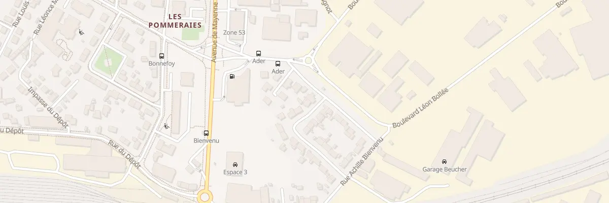 Plan du 33 Rue des Petits Champs à Laval