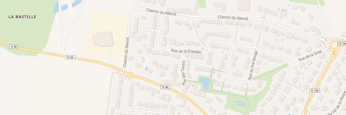 Plan du 13 Rue de la Gravelle à Saint-Clément-de-la-Place