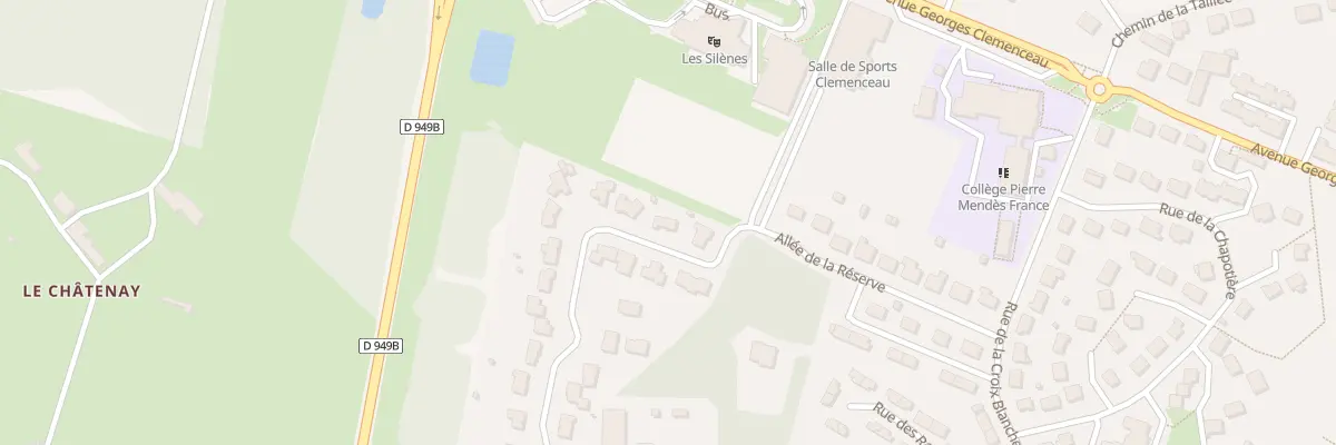 Plan du 23 All de la Barbinière à La Châtaigneraie