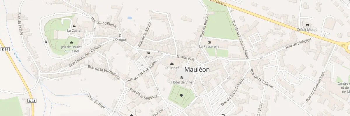 Plan du 39 Grand Rue à Mauléon