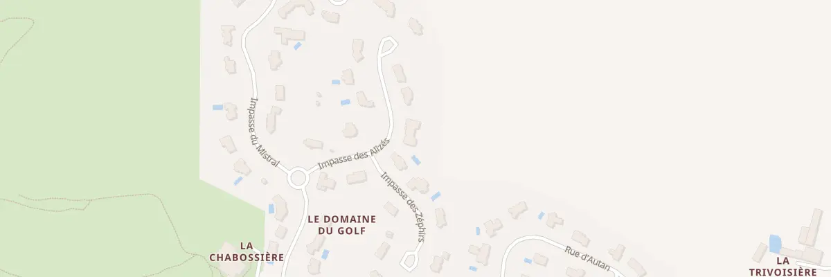 Plan du 3 Imp des Alizés à Changé