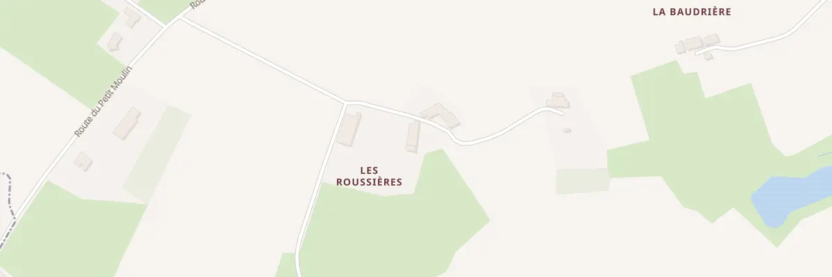 Plan du 5017 Les Roussières à La Petite-Boissière