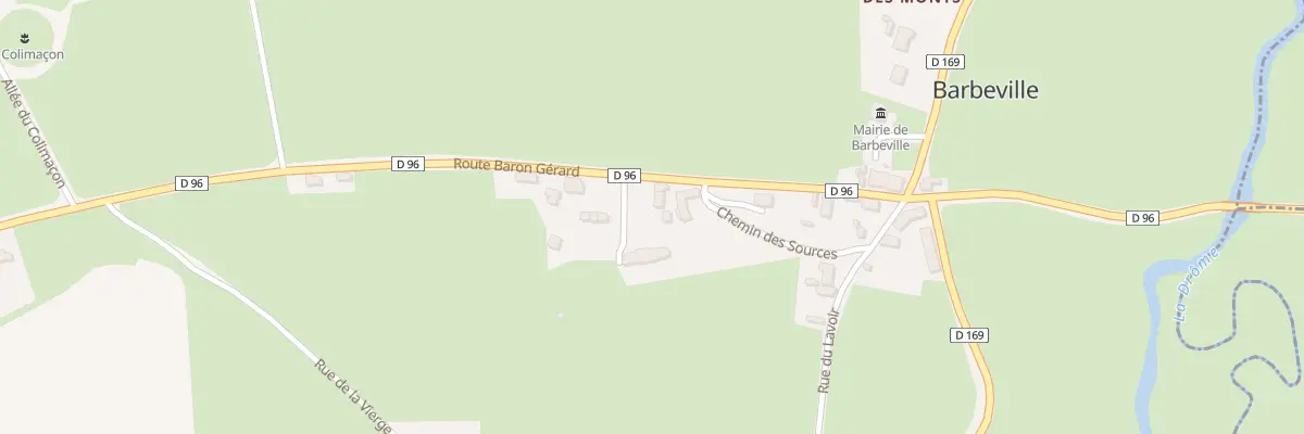 Plan du 5014 Le Bourg à Barbeville