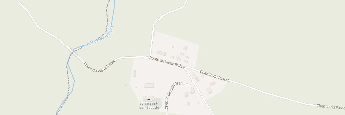 Plan du 1860 Rte du Vieux-richet à Pissos