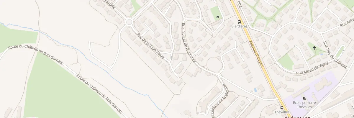 Plan du 28 Rue de la Rose Bleue à Laval