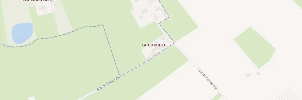 Plan du 5018 La Corderie à Cussy