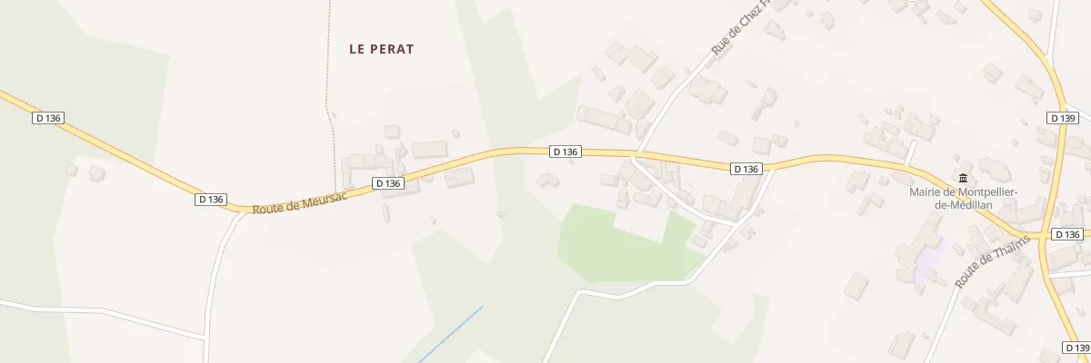 Plan du 37 Rte de Meursac à Montpellier-de-Médillan