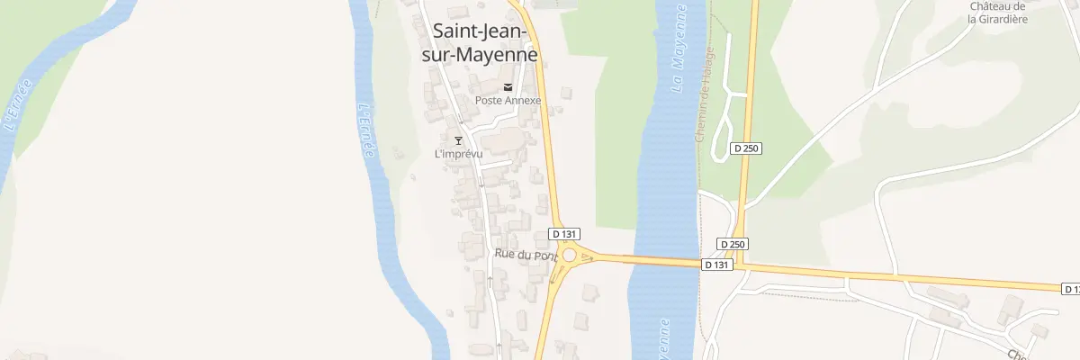Plan du 28 Rue Maurice Courcelle à Saint-Jean-sur-Mayenne