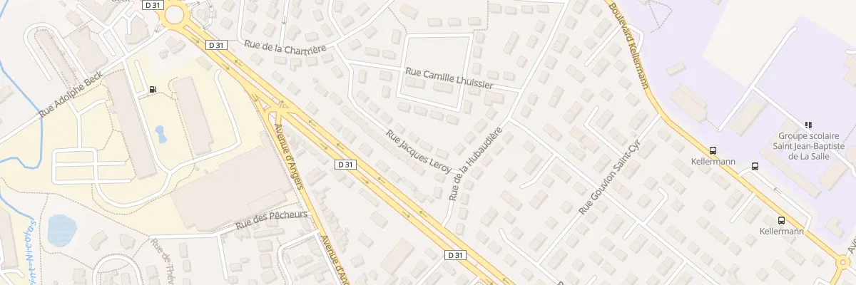 Plan du 33 Rue Jacques Leroy à Laval