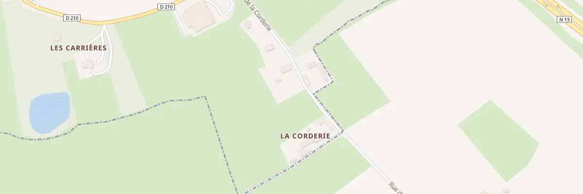 Plan du 5021 La Corderie à Cussy