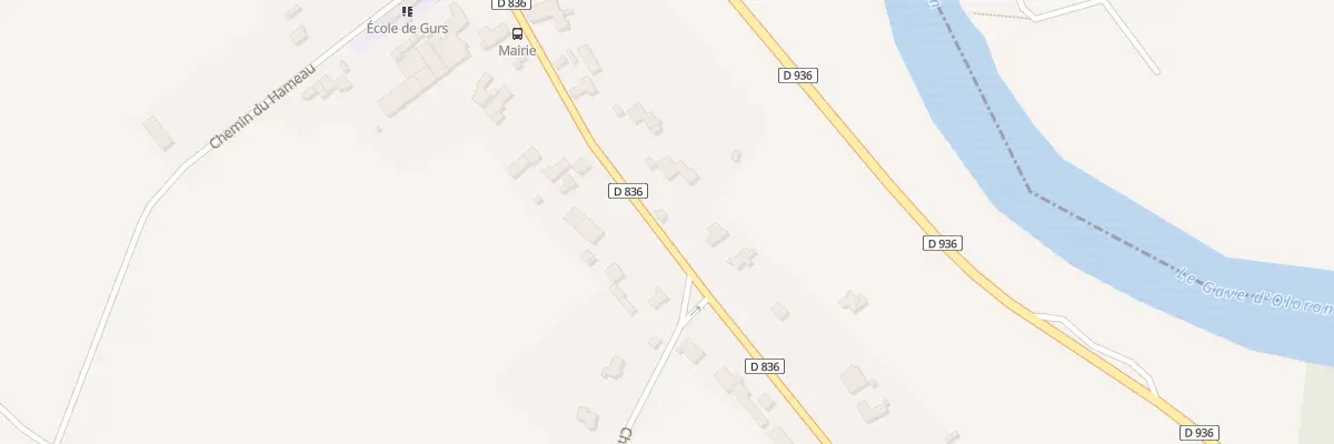 Plan du 17T Rue de la Mairie à Gurs