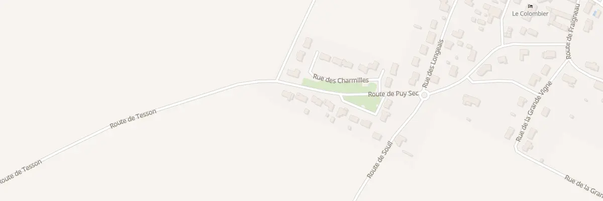 Plan du 85 Rte de Puy Sec à Saint-Martin-de-Fraigneau