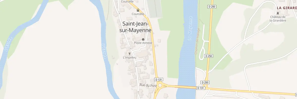 Plan du 34B Rue Maurice Courcelle à Saint-Jean-sur-Mayenne