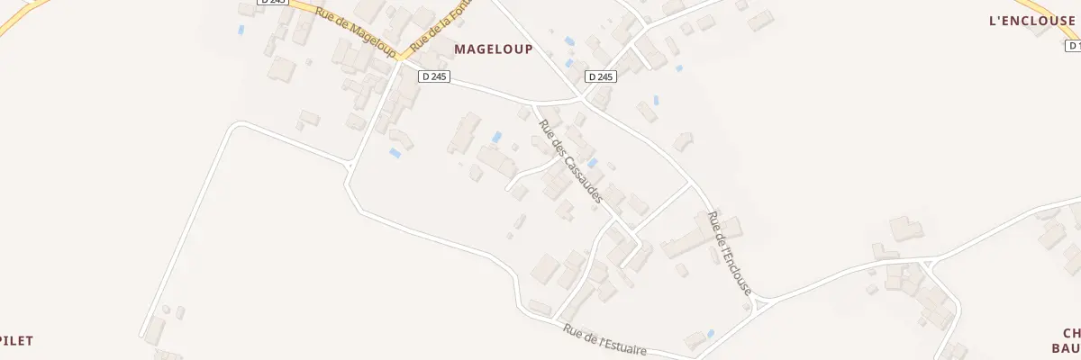 Plan du 7 All des Vignes à Floirac