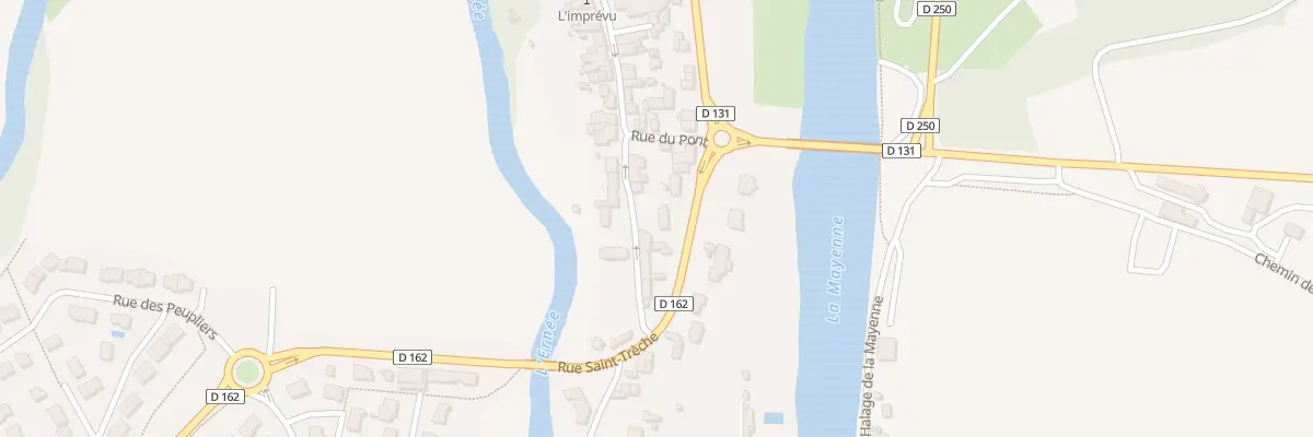 Plan du 6 Rue Maurice Courcelle à Saint-Jean-sur-Mayenne