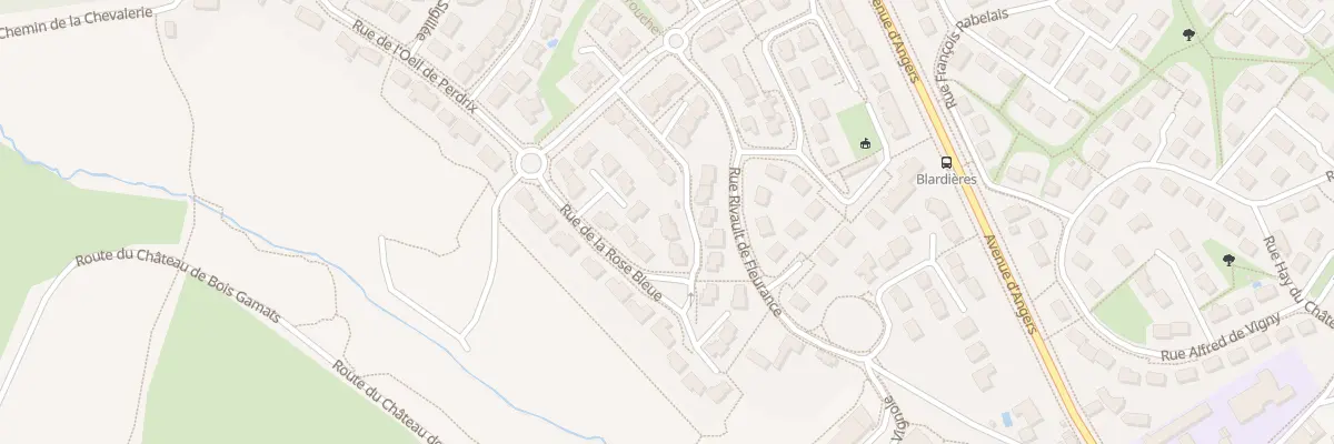 Plan du 21 Rue de la Rose Bleue à Laval