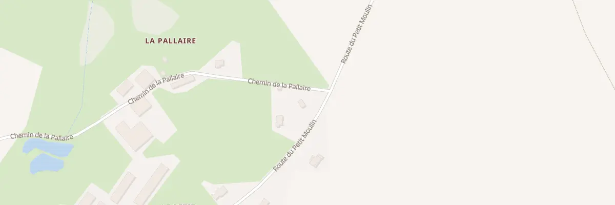 Plan du 2 Che de la Pallaire à La Petite-Boissière