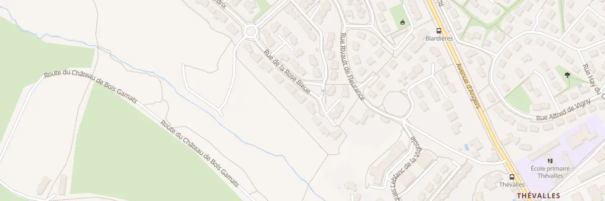 Plan du 12 Rue de la Rose Bleue à Laval