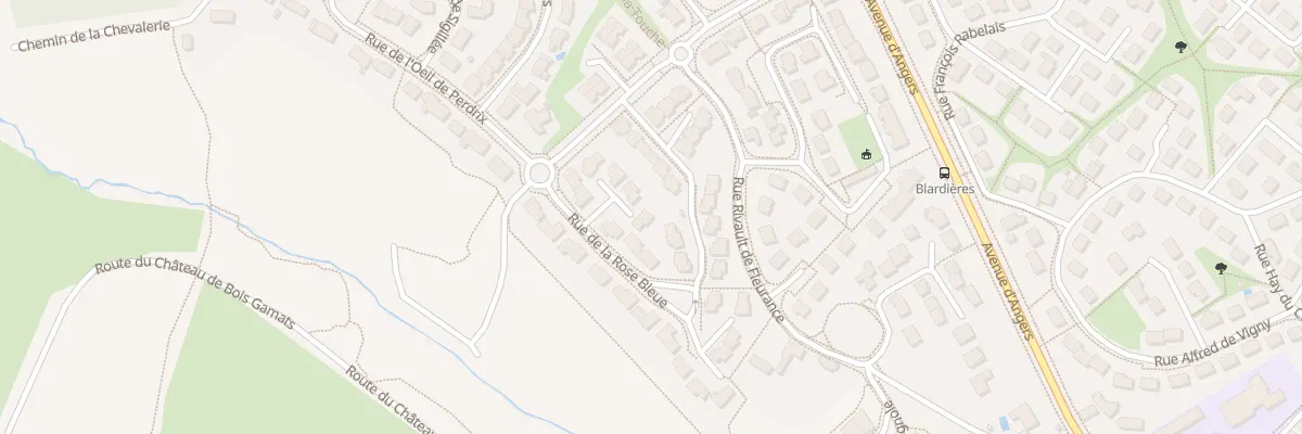Plan du 11 Rue de la Rose Bleue à Laval