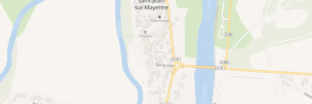 Plan du 14 Rue Maurice Courcelle à Saint-Jean-sur-Mayenne