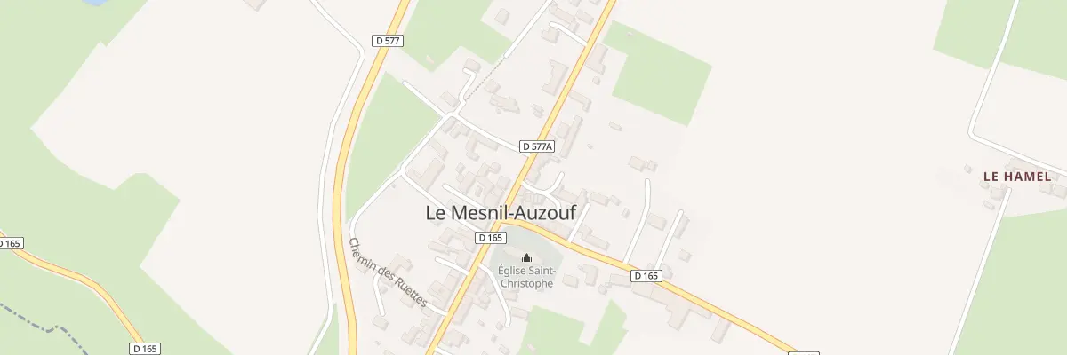 Plan du 8 Rue Haute - Le Mesnil-Auzouf à Dialan sur Chaîne