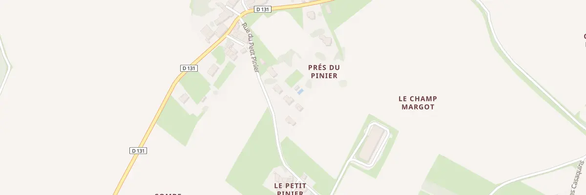 Plan du 35 Rue du Petit Pinier à Varzay