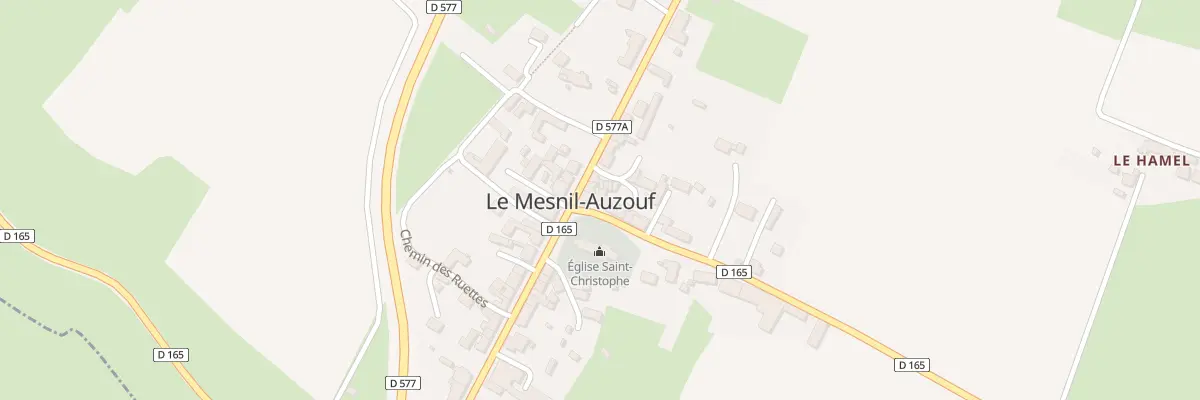 Plan du 1 Rue du Plessis - Mesnil Auzf à Dialan sur Chaîne