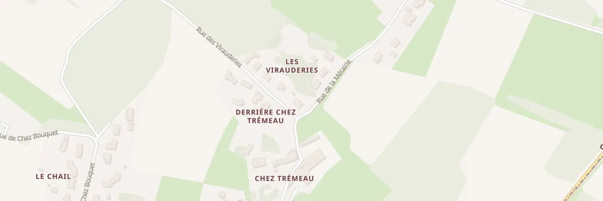 Plan du 1 Rue de la Métairie à Luchat