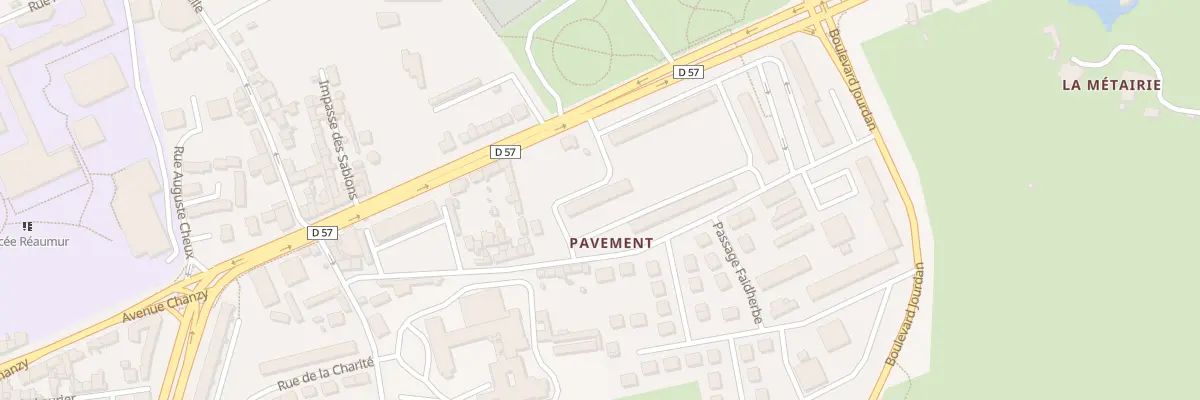Plan du 170A Av Chanzy à Laval
