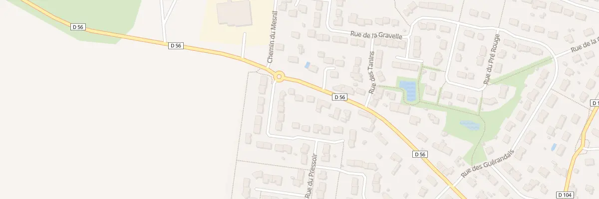Plan du 21 Rte de la Pouëze à Saint-Clément-de-la-Place
