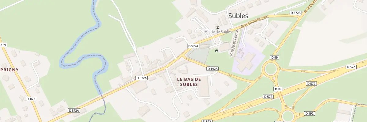 Plan du 12 Rue Saint-Martin à Subles