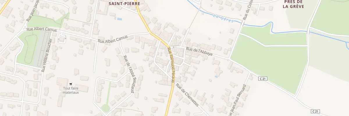 Plan du 38 Rue Raimond Péraud à Surgères