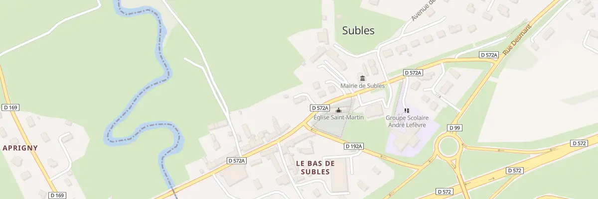 Plan du 19 Rue Saint-Martin à Subles