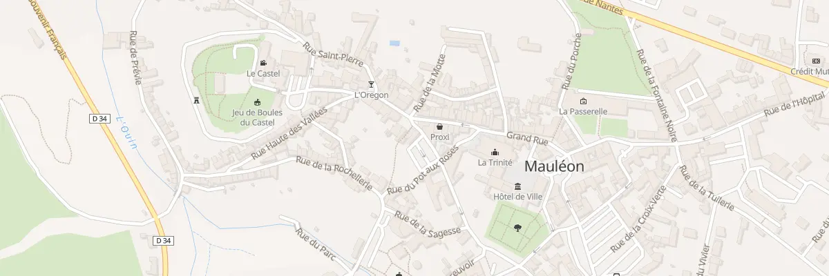 Plan du 4 Rue de la Trinité à Mauléon