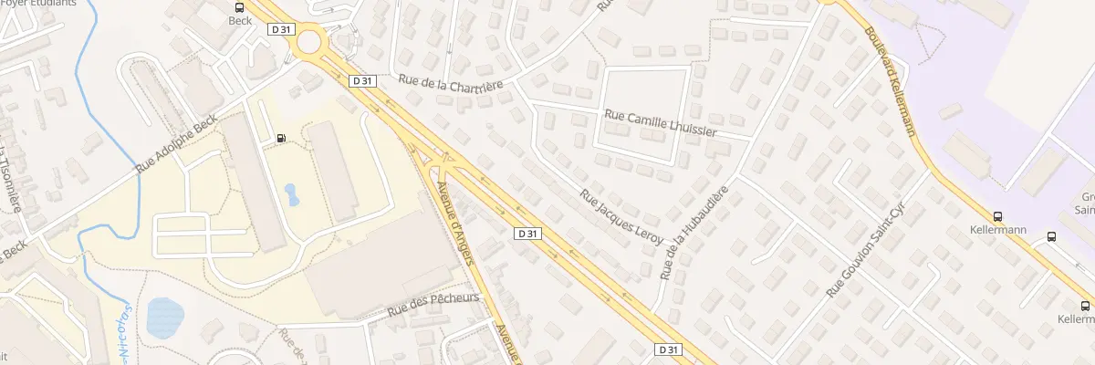 Plan du 18 Rue Jacques Leroy à Laval