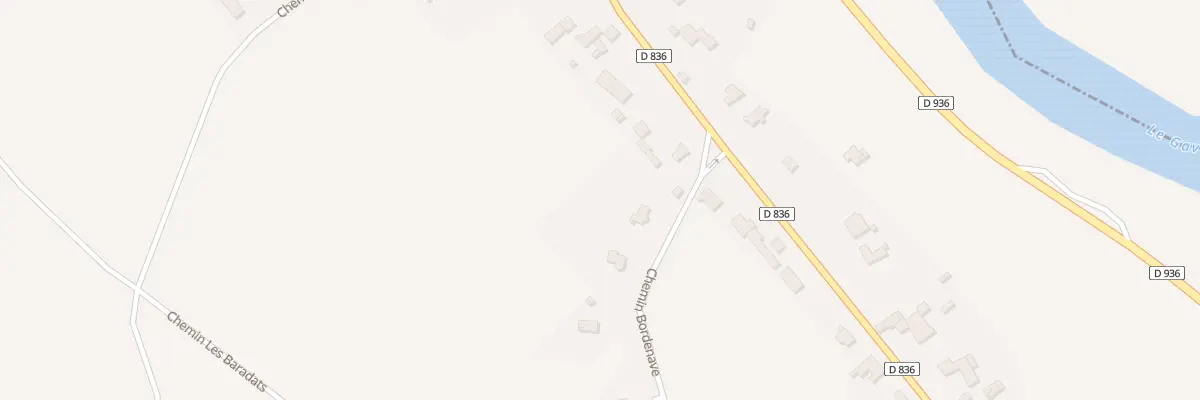 Plan du 6 Che Bordenave à Gurs