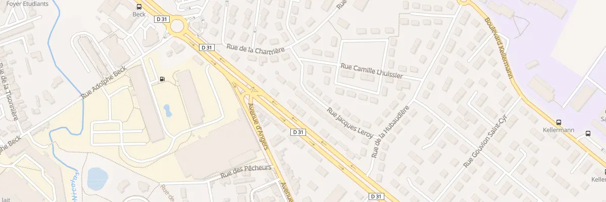 Plan du 16 Rue Jacques Leroy à Laval