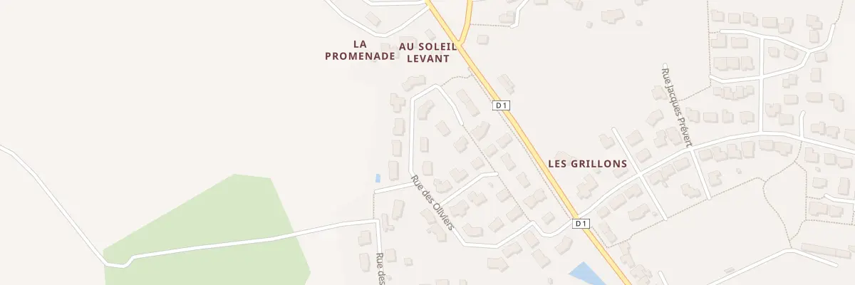 Plan du 18 Rue des Oliviers à La Roche-Neuville