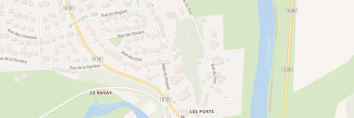 Plan du 24 Rue des Pins à Saint-Jean-sur-Mayenne