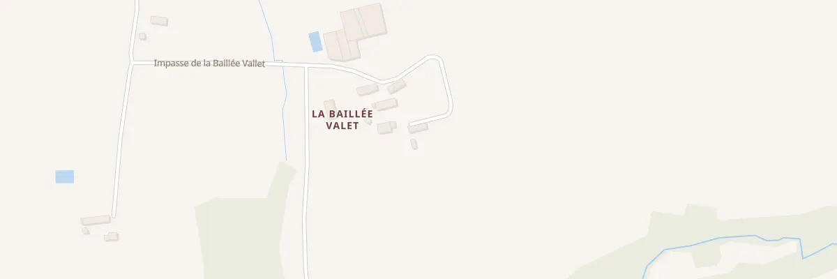 Plan du 1080 Imp de la Baillée Vallet à Saint-Mars-d’Égrenne