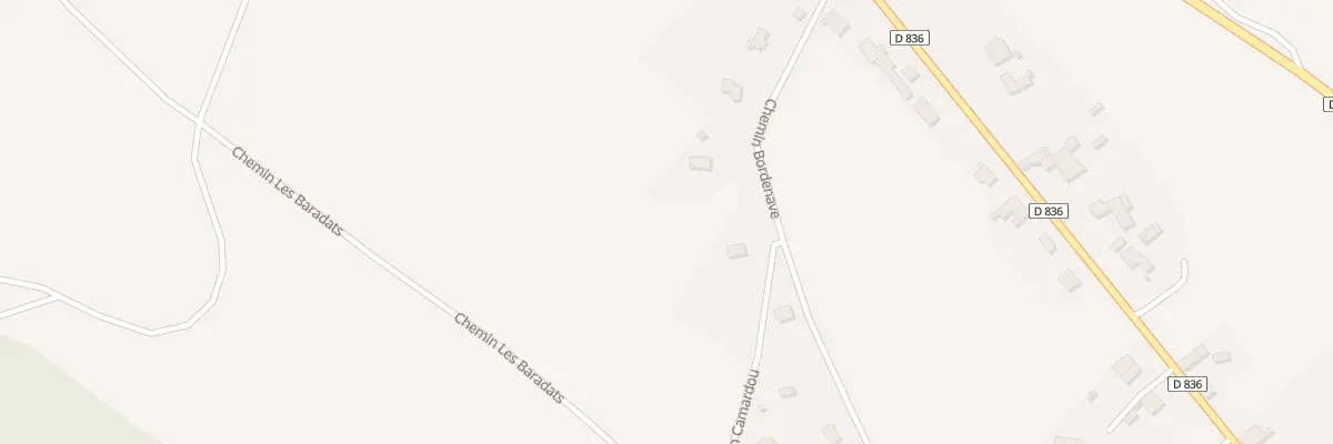 Plan du 8 Che Bordenave à Gurs