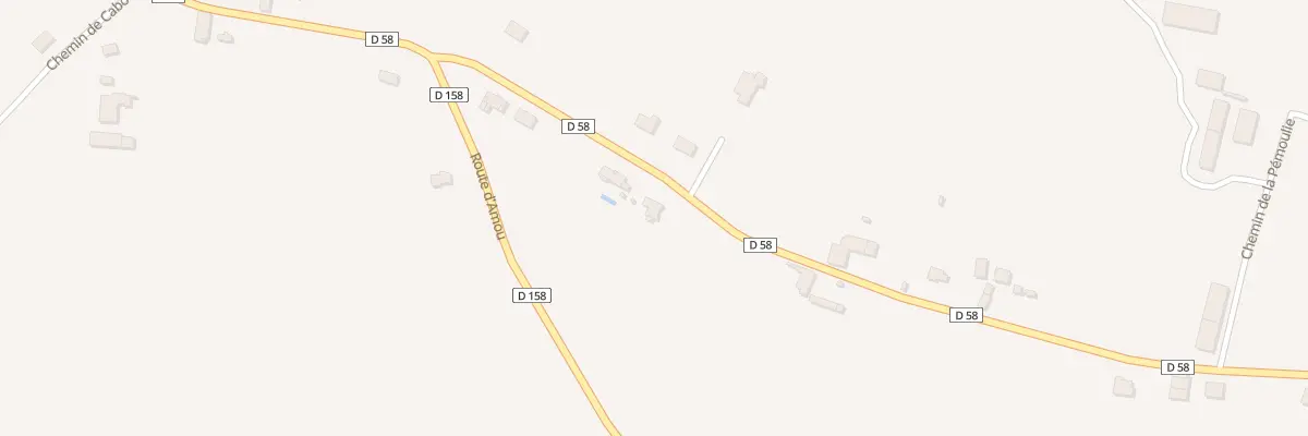 Plan du 580 Rte de Brassempouy à Gaujacq