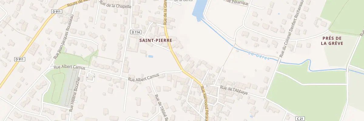 Plan du 20 Rue Raimond Péraud à Surgères