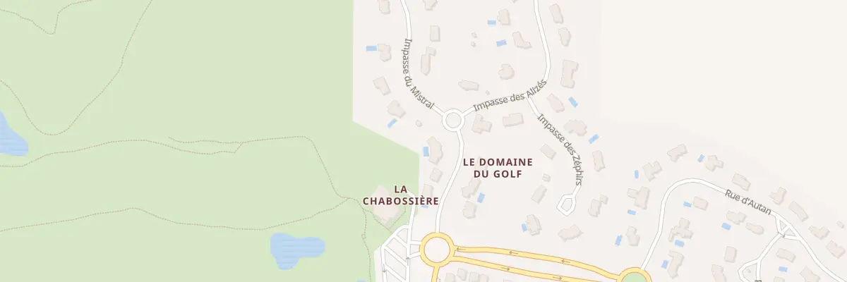 Plan du 1 All des Quatre Vents à Changé