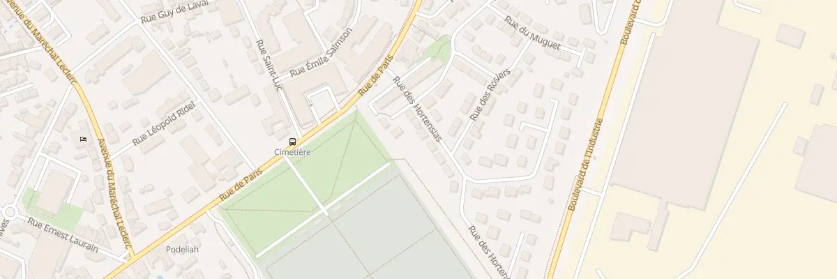 Plan du 16 Rue des Hortensias à Laval