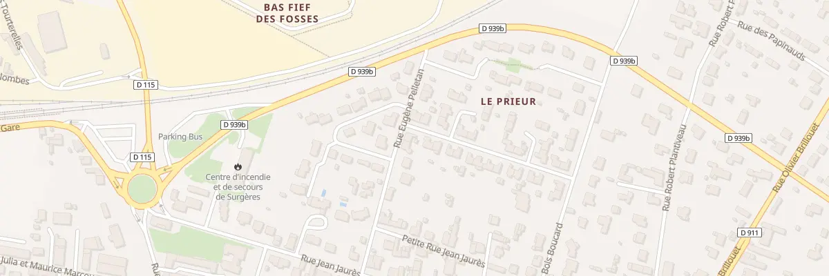 Plan du 28 Rue Bois Fontaine à Surgères