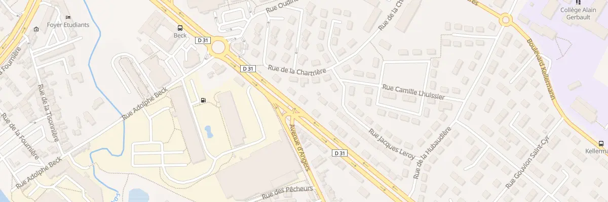 Plan du 5 Av de Tours à Laval
