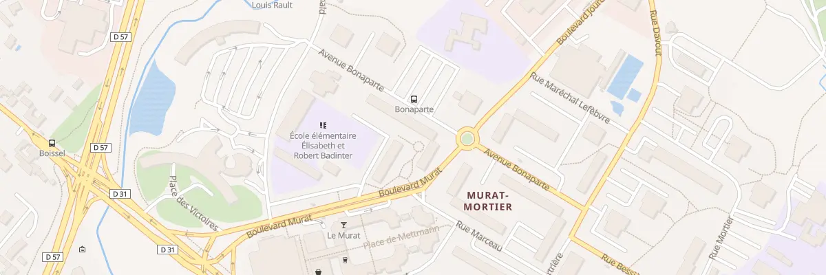 Plan du 43 Bd Murat à Laval