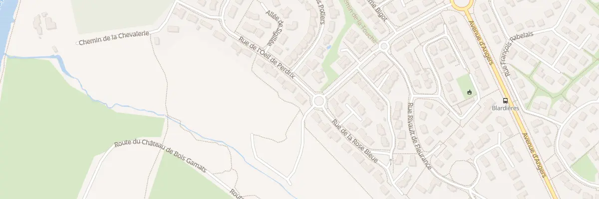 Plan du 1 Rue de l’Oeil de Perdrix à Laval