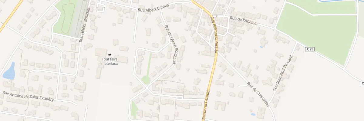 Plan du 12 Rue de l’Abbé Bouillaud à Surgères
